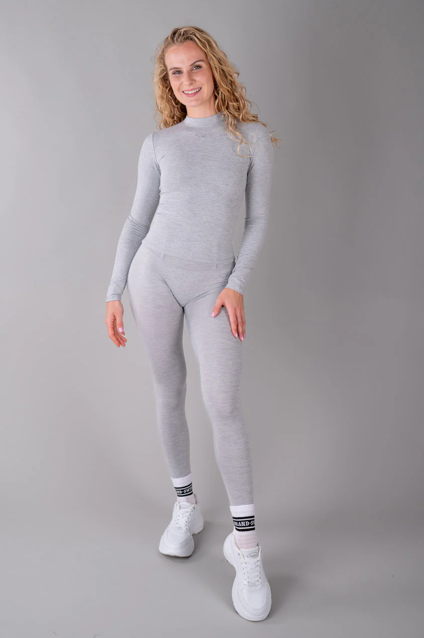 Maglia a maniche lunghe Comfort con collo alto - Image 6