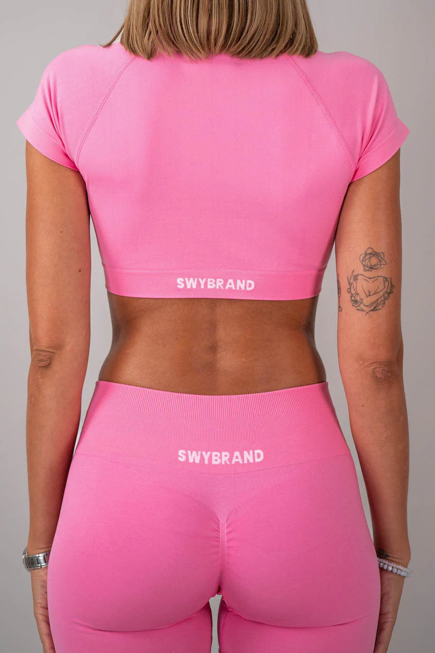 Elevate crop top maniche corte - Image 3