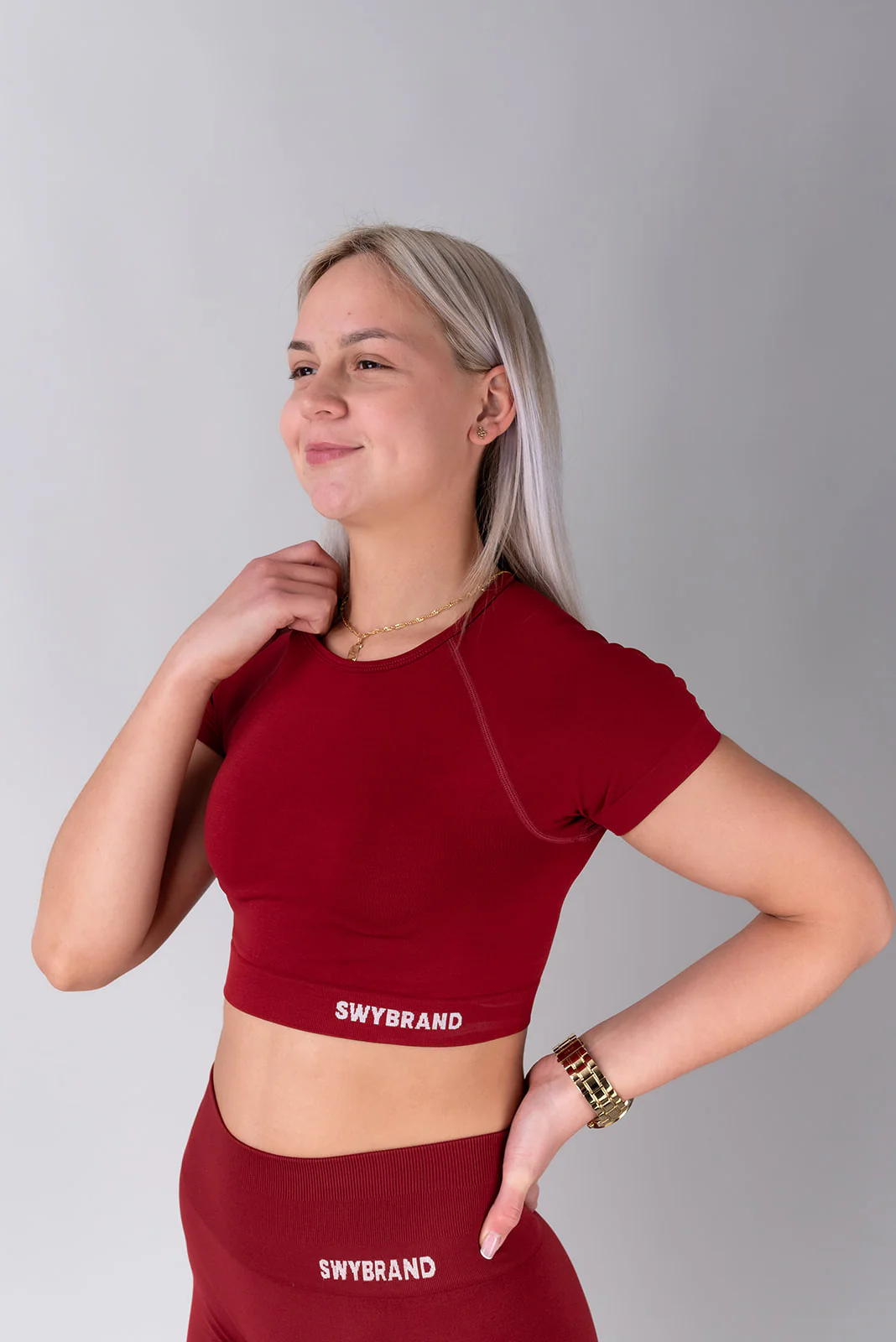 Elevate crop top maniche corte - Image 4