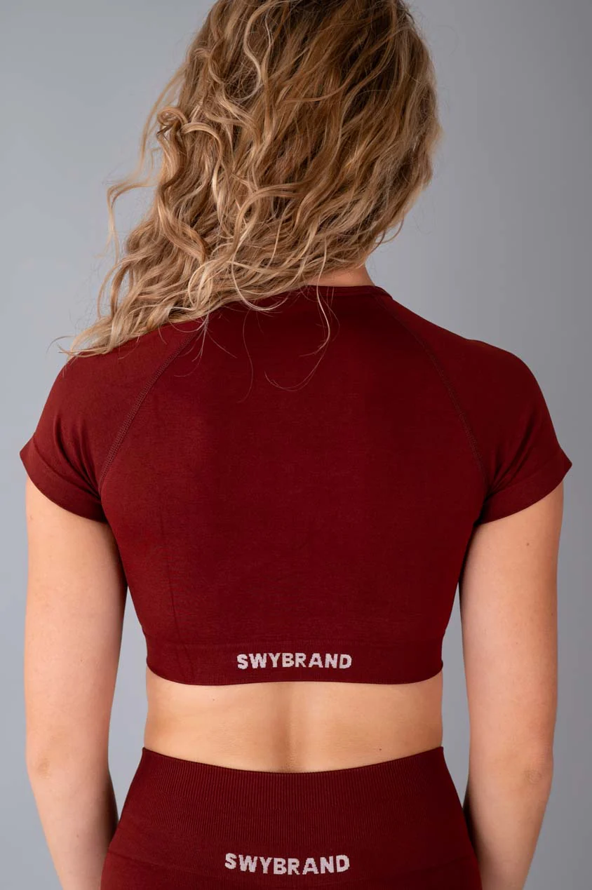 Elevate crop top maniche corte - Image 2