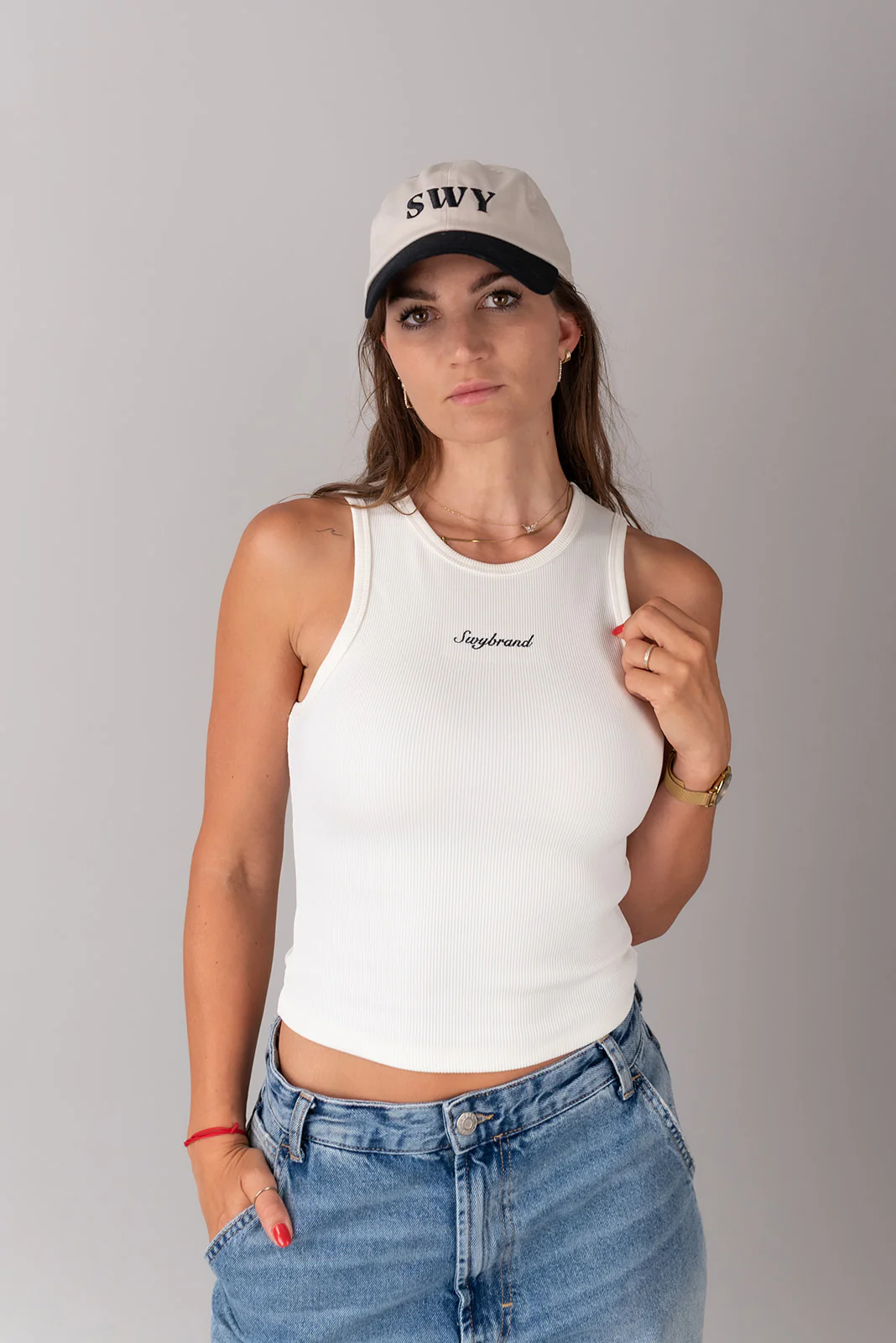 Ribbed Tank Top - Image 2