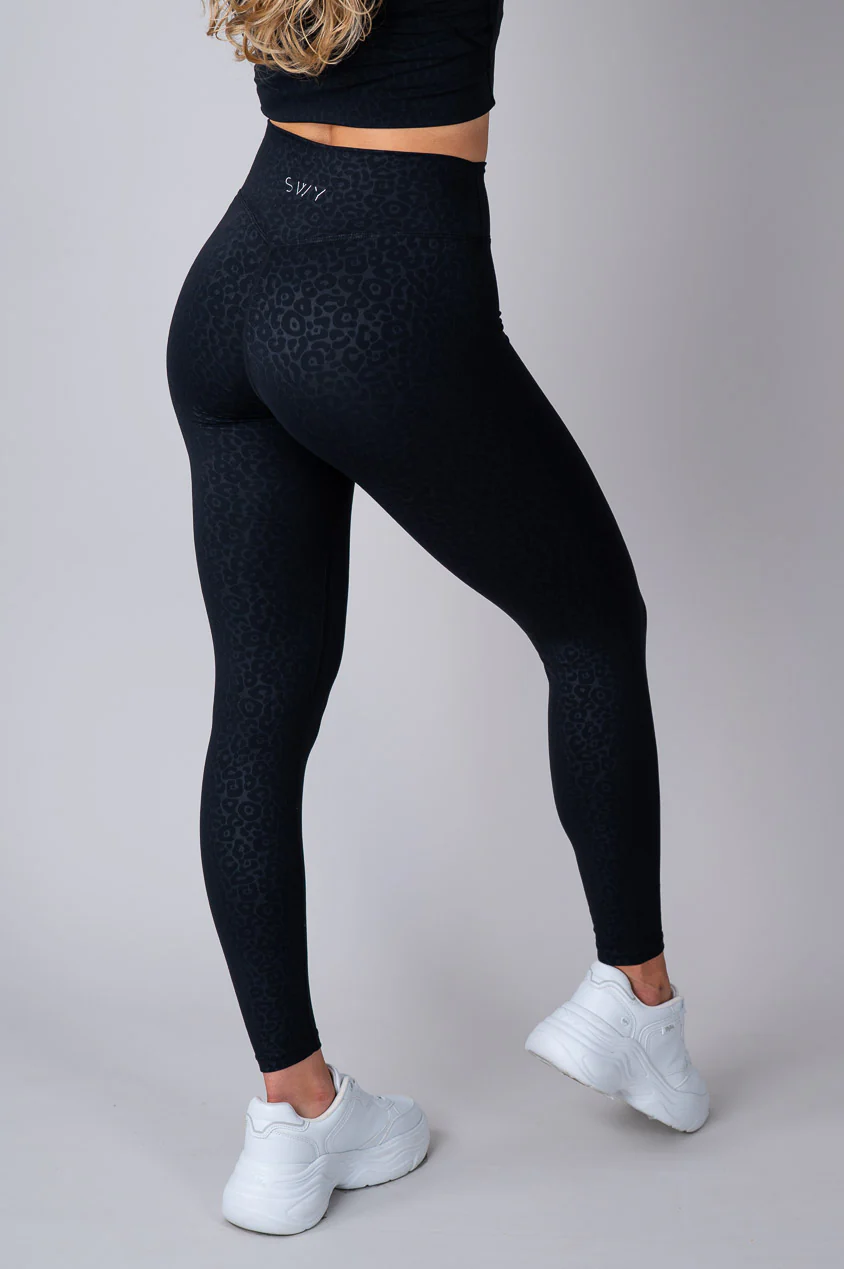 Leopard No Scrunch Leggings